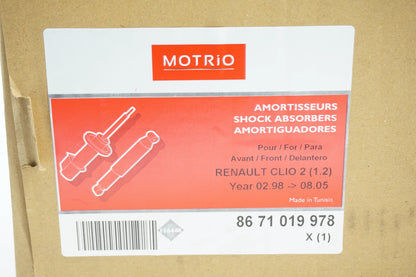 Pièce d'origine Amortisseur avant pour Renault Clio Thalia 8671019978