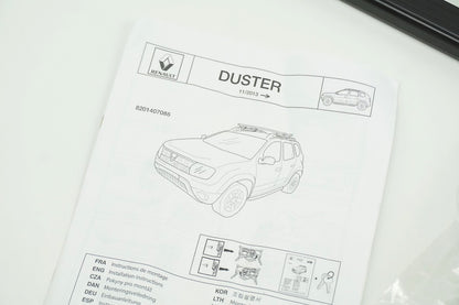 Pièce d'origine Barres de toit transversales aluminium pour Dacia Duster phase 2 2013 8201407085