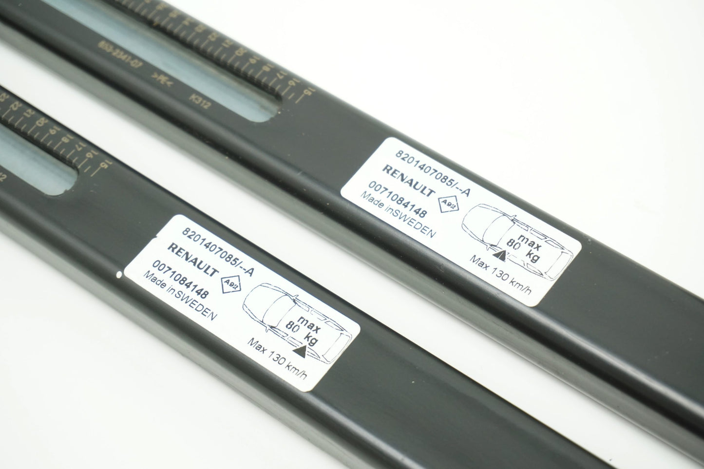Pièce d'origine Barres de toit transversales aluminium pour Dacia Duster phase 2 2013 8201407085