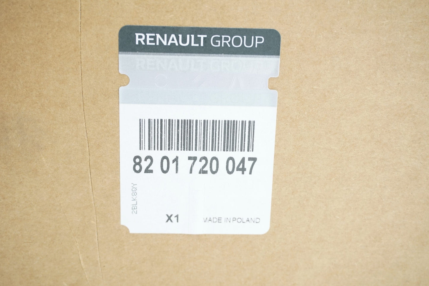 Pièce d'origine Barres de toit transversales aluminium pour Renault Clio V 8201720047