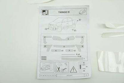 Pièce d'origine Kit de films de protection pour Renault Twingo III phase 2 7711788768