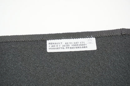 Pièce d'origine Tapis de sol en velours pour Renault Scenic IV 8201647171