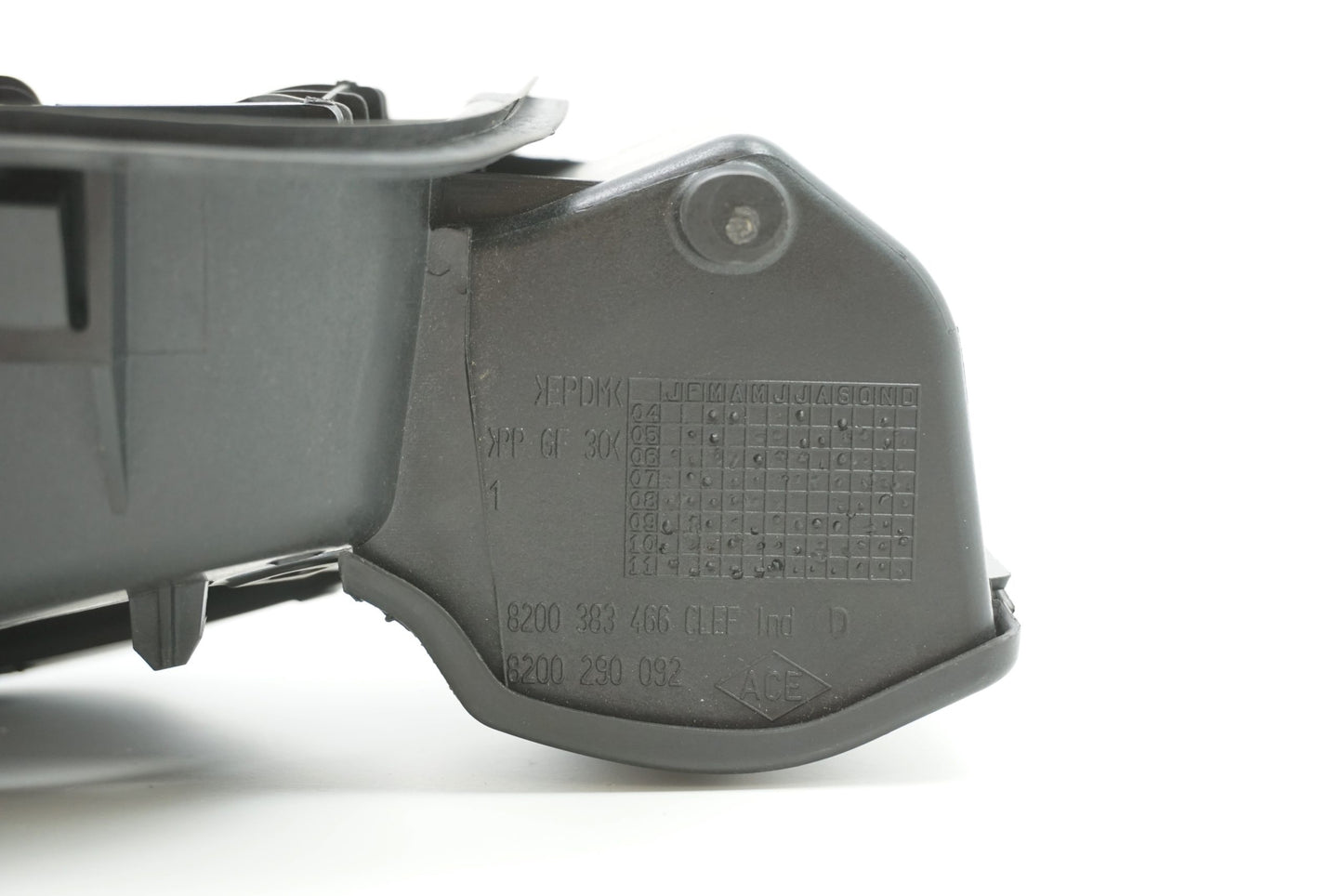 Pièce d'origine Trappe à carburant pour Renault Clio III 8200582904