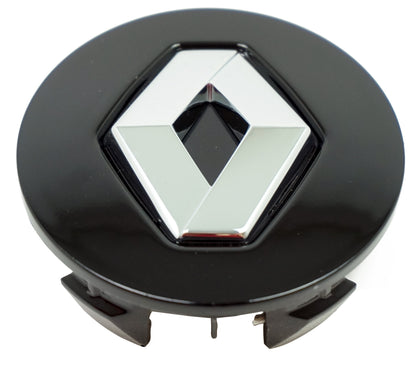 Pièce d'origine Cache-moyeu de jante alliage noir pour Renault 403156567R