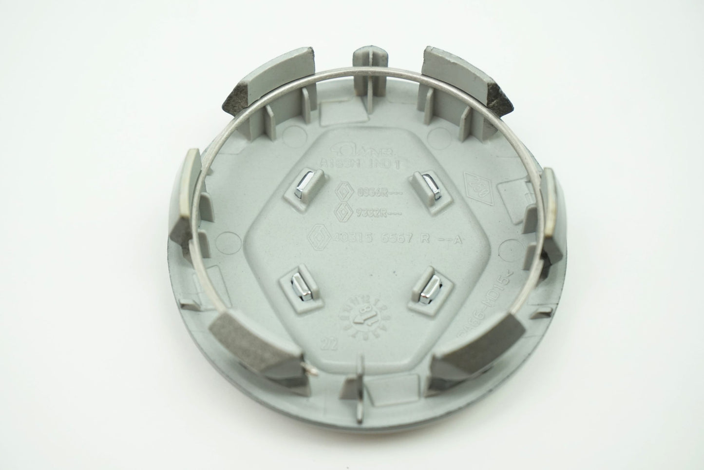 Pièce d'origine Cache-moyeu de jante alliage noir pour Renault 403156567R