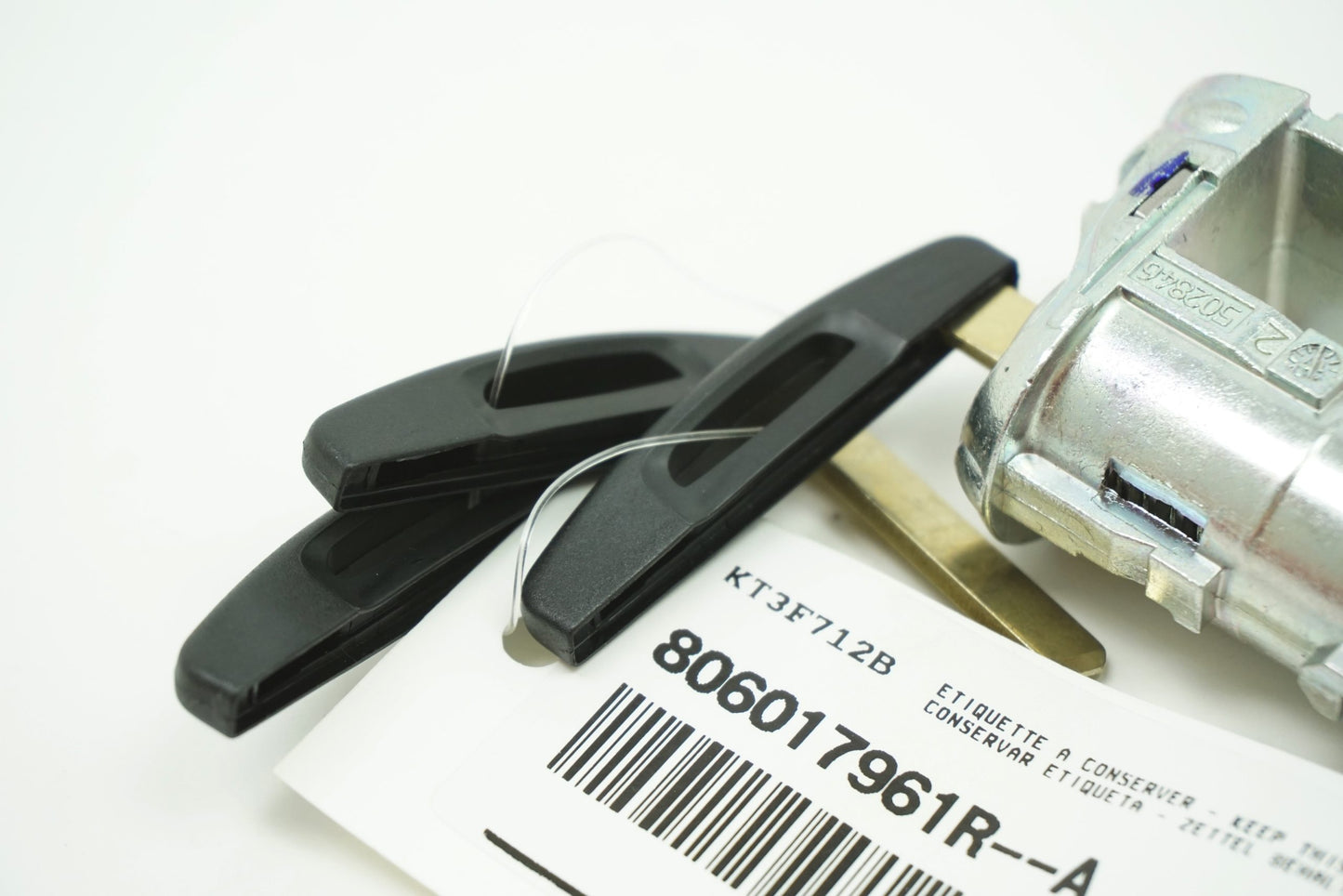 Pièce d'origine Serrure de porte avec clé pour Trafic III 806017961R