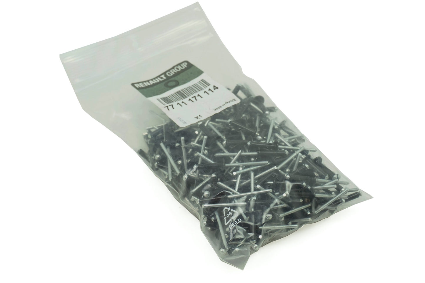 Pièce d'origine Rivets de fixation 4x16 pour Renault 7711171114