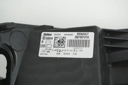 Pièce d'origine Phare avant droit pour Renault Megane IV 260100141R