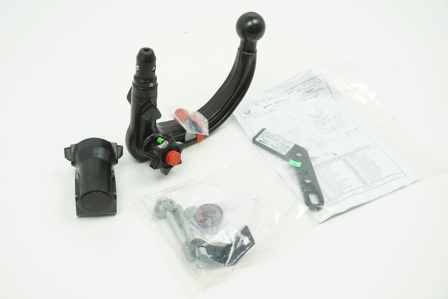 Pièce d'origine Kit de montage avec boule d'attelage pour Renault Captur II 8201722927