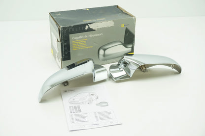 Pièce d'origine Coques chromées de rétroviseur pour Renault Clio Twingo 963006568R