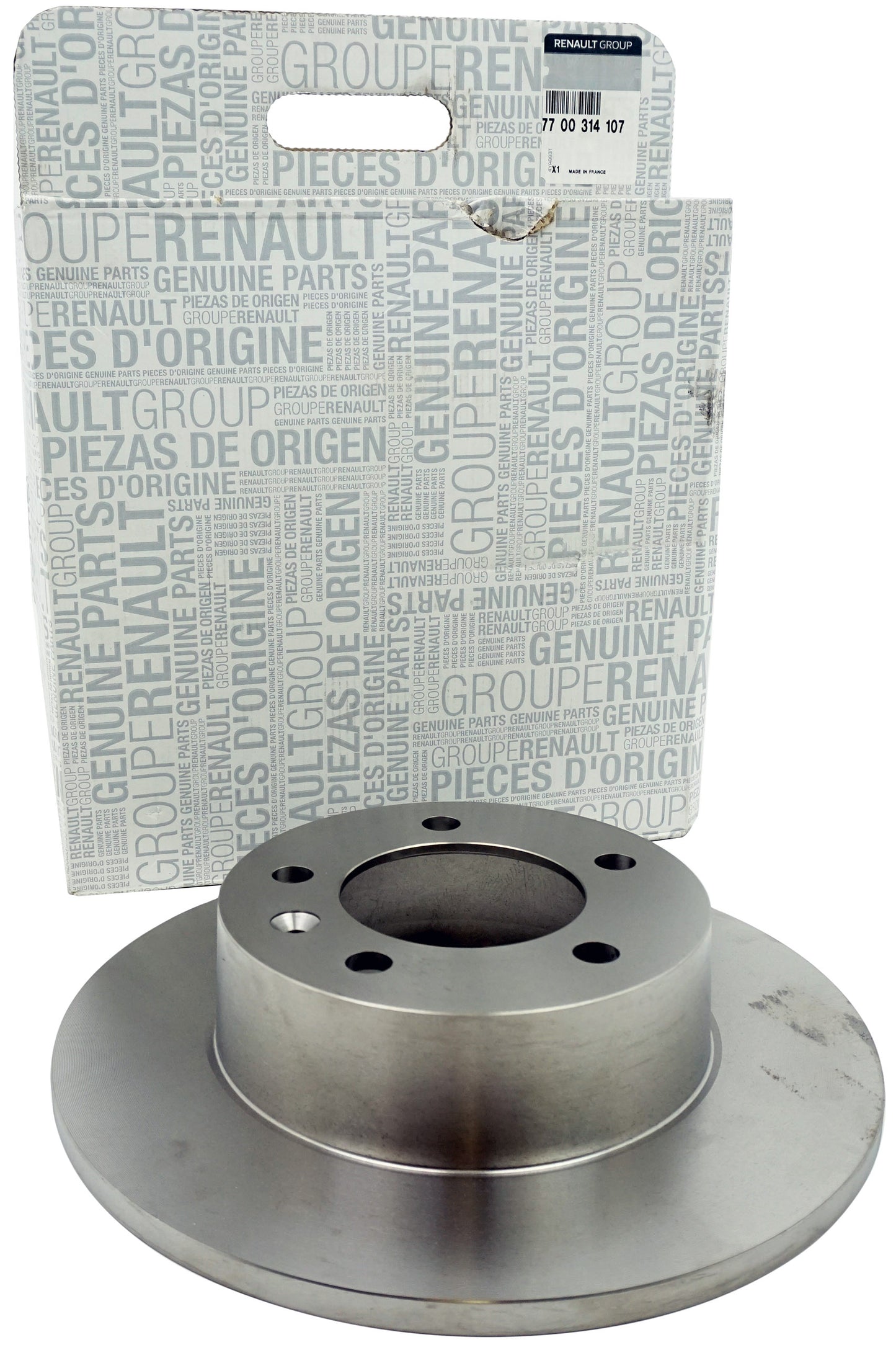 Pièce d'origine Disque de frein arrière pour Renault Master II 7700314107