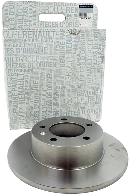 Pièce d'origine Disque de frein arrière pour Renault Master II 7700314107