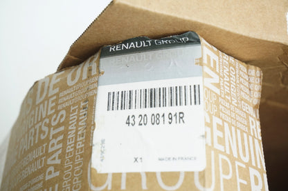 Pièce d'origine Disques de frein arrière 260 mm pour Renault Megane III 432008191R