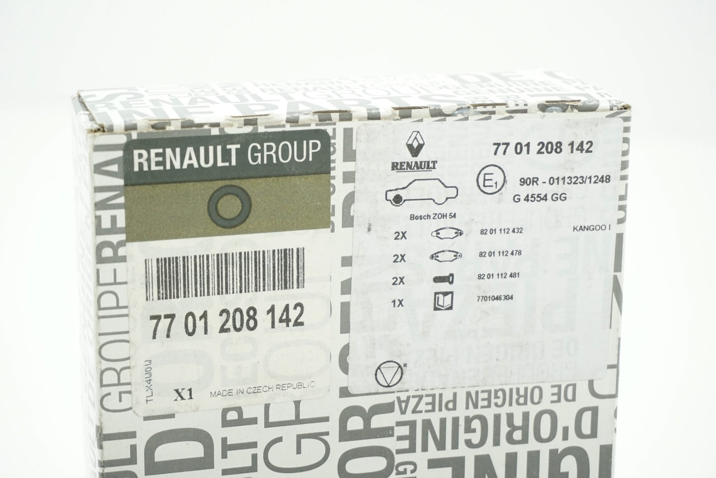 Pièce d'origine Plaquettes de frein avant pour Renault Kangoo I 7701208142