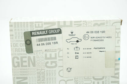 Pièce d'origine Plaquettes de frein arrière pour Renault Megane Clio Espace Scenic 440600819R