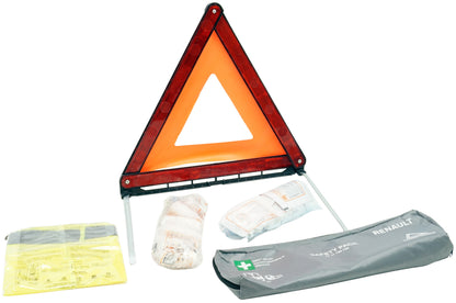Pièce d'origine Kit de sécurité triangle et gilet pour Renault 7711780759