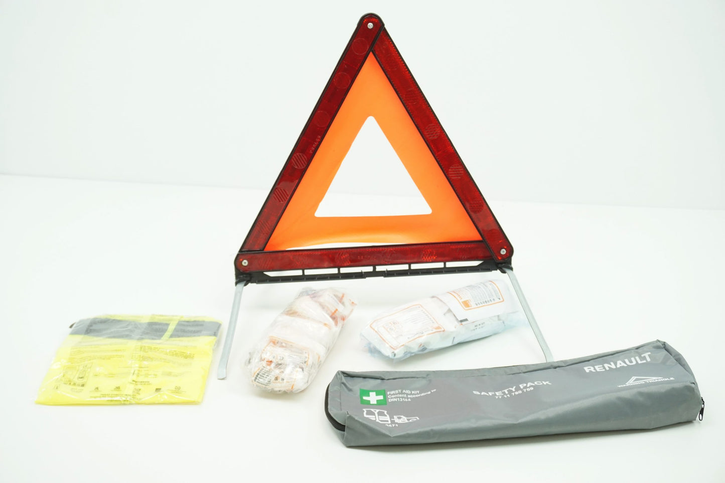 Pièce d'origine Kit de sécurité triangle et gilet pour Renault 7711780759