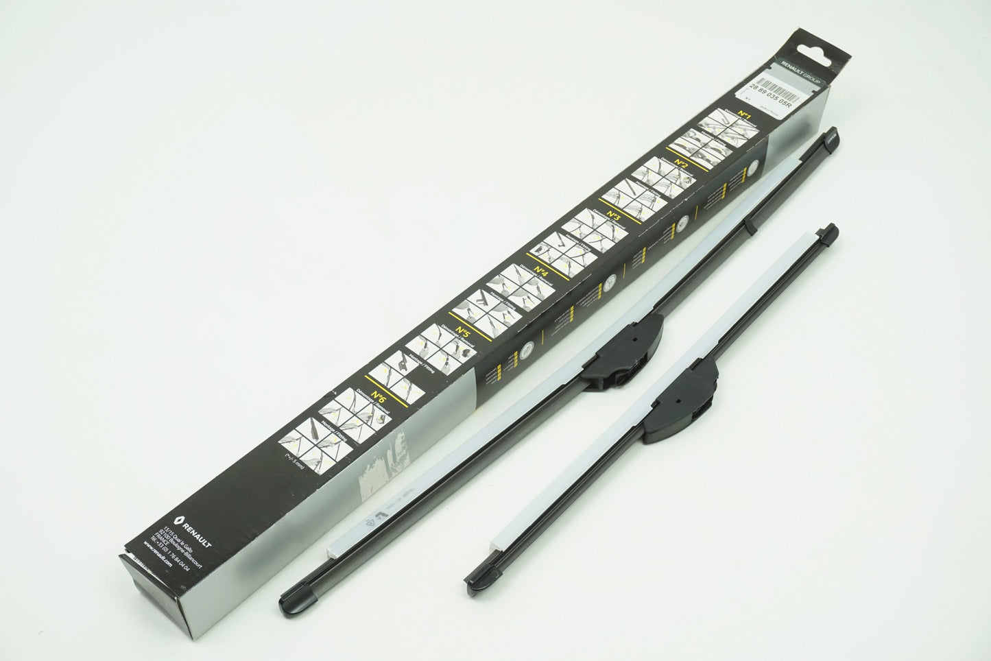 Pièce d'origine Balais d'essuie-glace 650 450 mm pour Renault Koleos II 288903505R