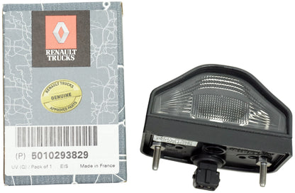 Pièce d'origine Éclairage de plaque d'immatriculation pour Renault Mascott 5010293829