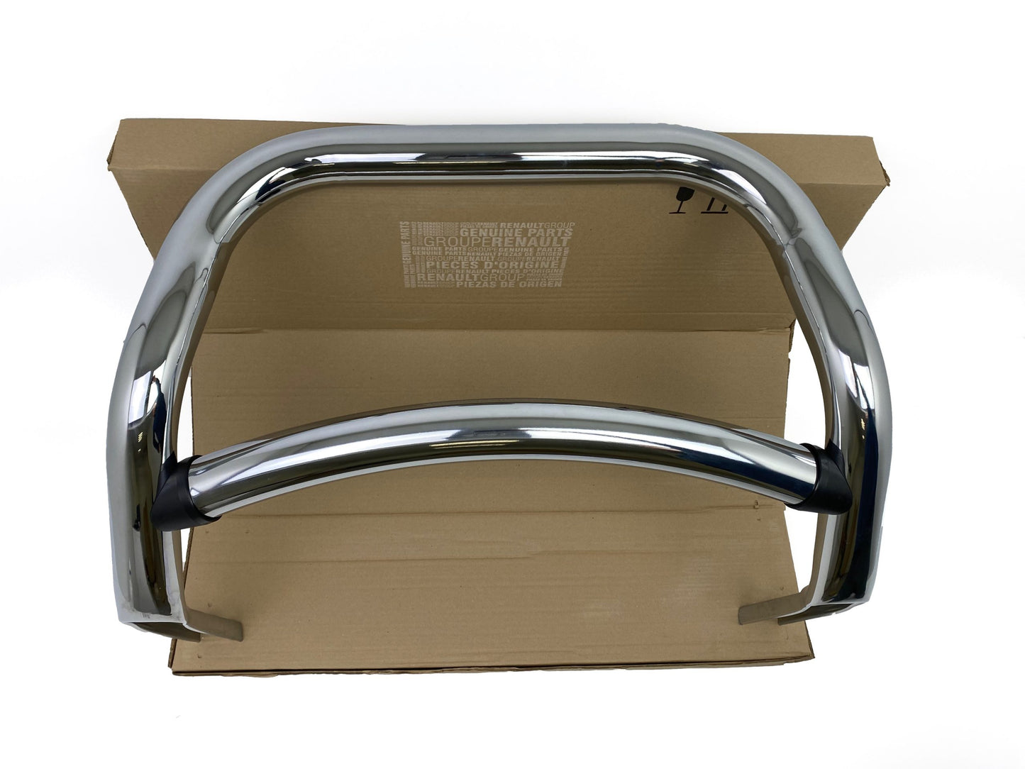 Pièce d'origine Pare-buffle tube chromé pour Dacia Duster I 7702271175