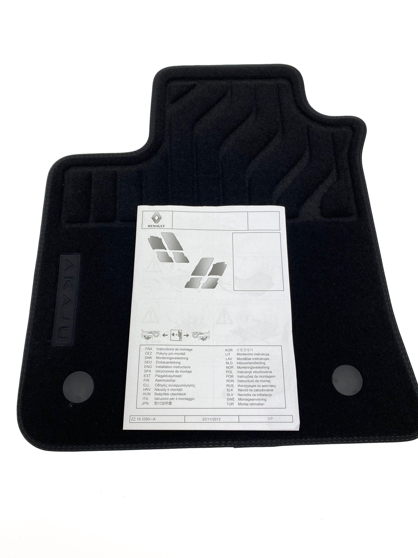 Pièce d'origine Tapis de sol pour Renault Megane IV AKAJU 8201692017