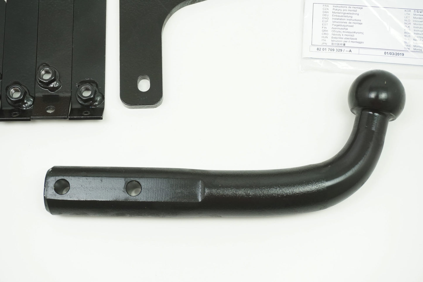 Pièce d'origine Kit de montage d'attelage pour Renault Kadjar 8201709331