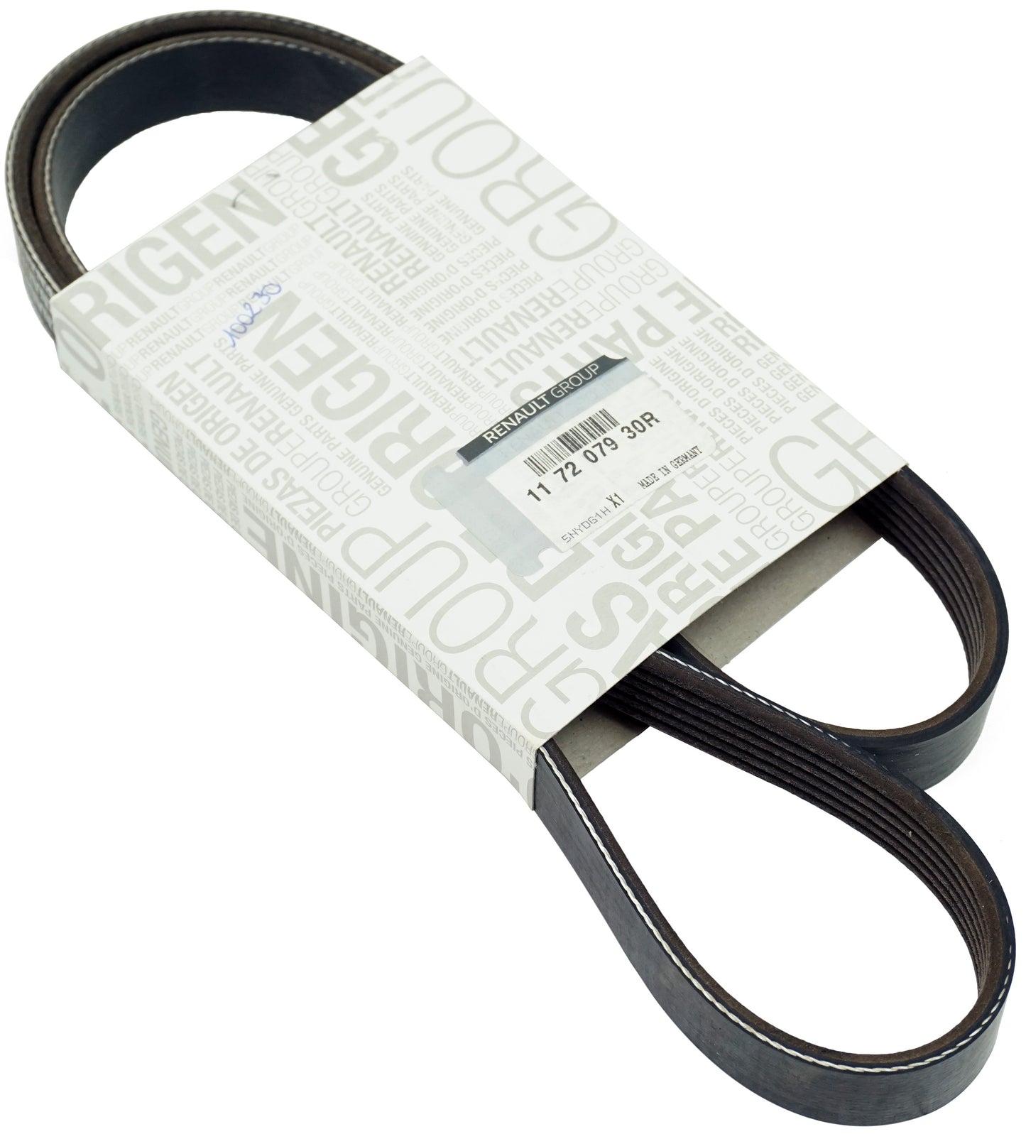 Pièce d'origine Courroie trapézoïdale pour Renault 117207930R