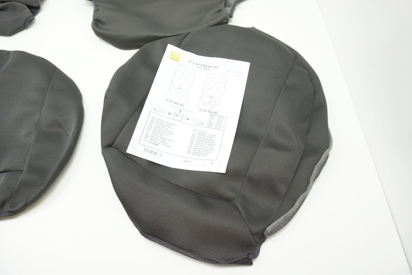 Pièce d'origine Housses de siège pour Renault Twingo III 8201486584