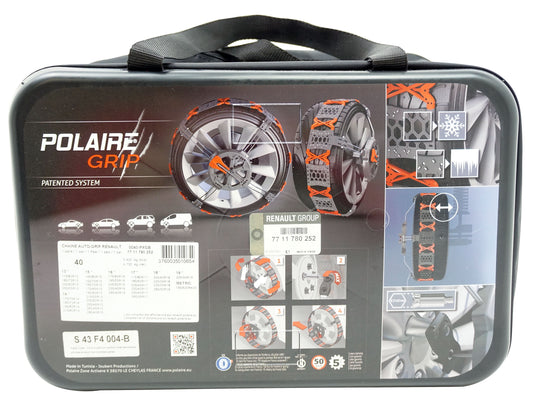 Renault chaînes à neige polaire OE d’origine 7711780252
