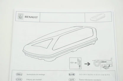 Pièce d'origine Coffre de toit 480 pour Renault 7711785586