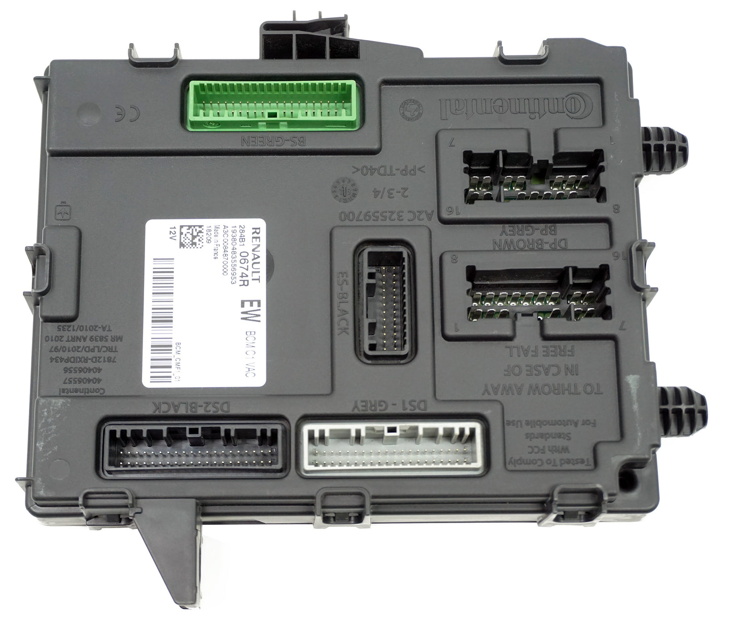 Pièce d'origine Module calculateur BCM pour Renault Megane IV Scenic IV 284B10674R