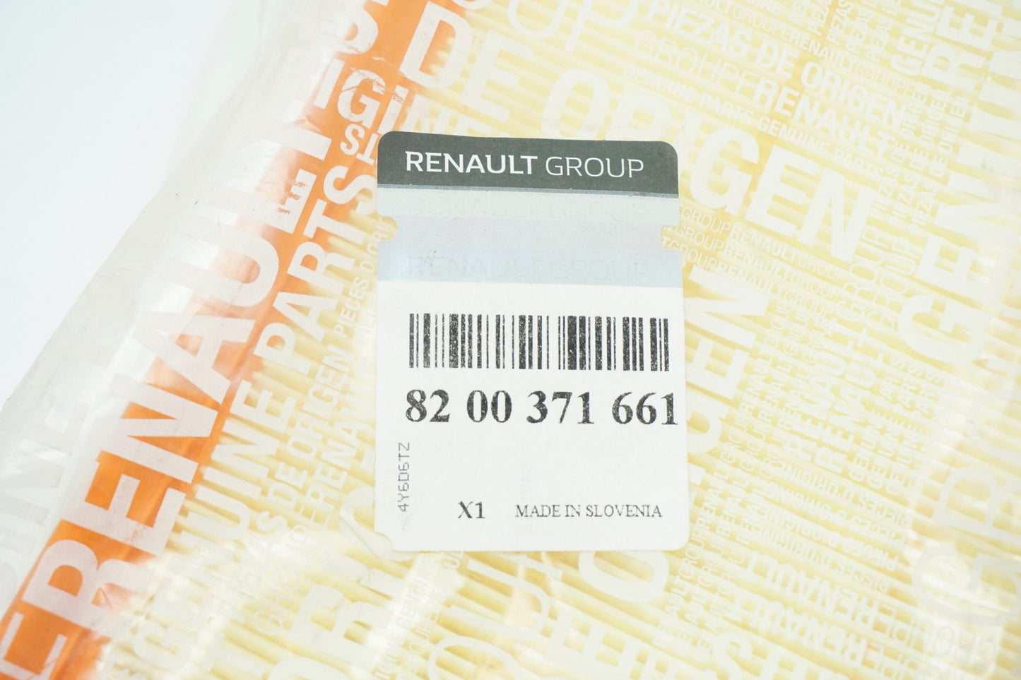 Pièce d'origine Filtre à air pour Renault Megane Scenic 8200371661