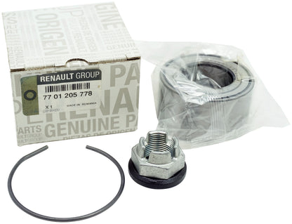 Pièce d'origine Roulement de roue avant pour Renault Nissan Dacia 7701205778