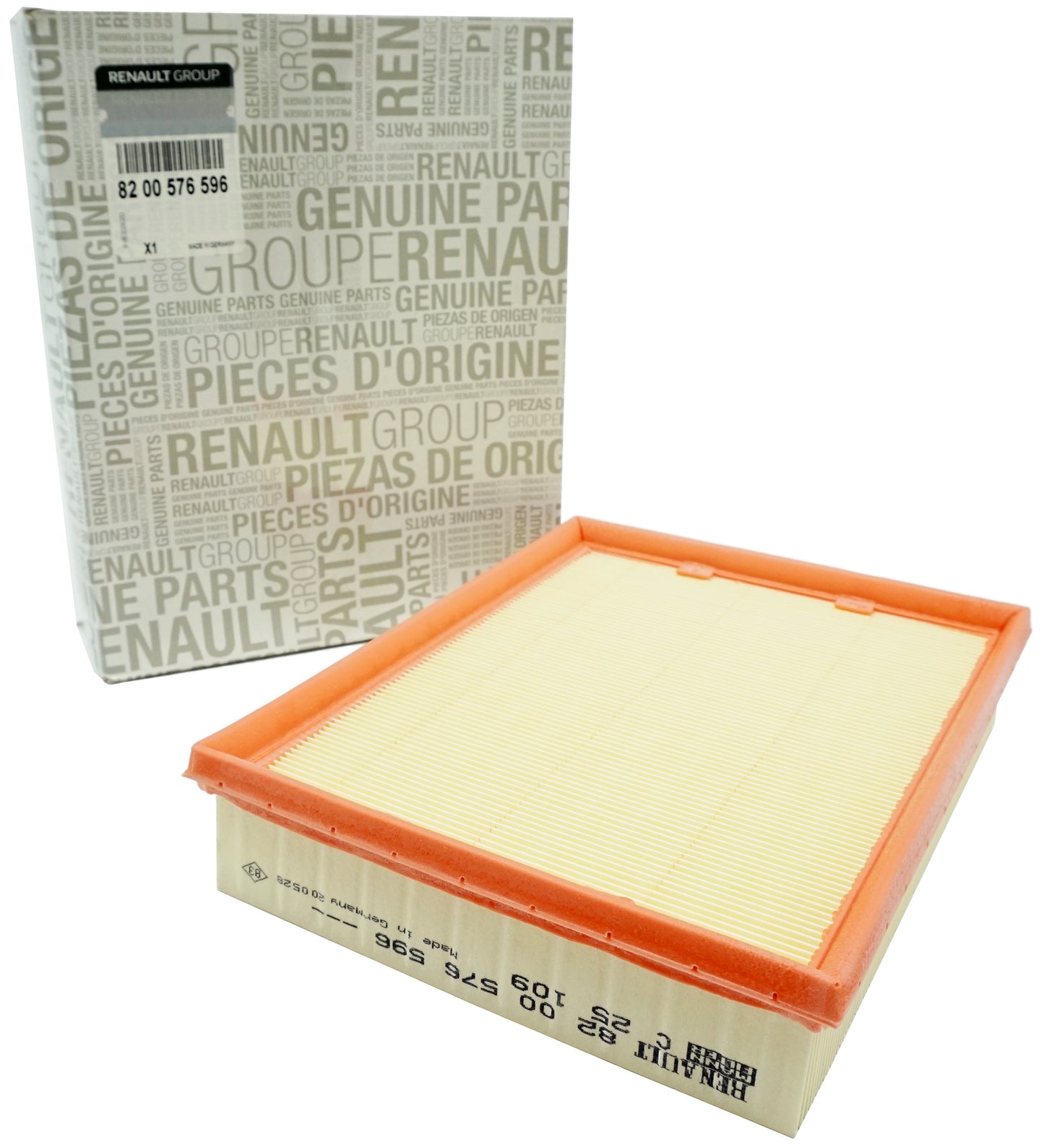 Pièce d'origine Filtre à air pour Renault 8200576596