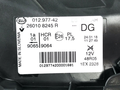 Pièce d'origine Phare droit pour Renault Captur II 260101671R.