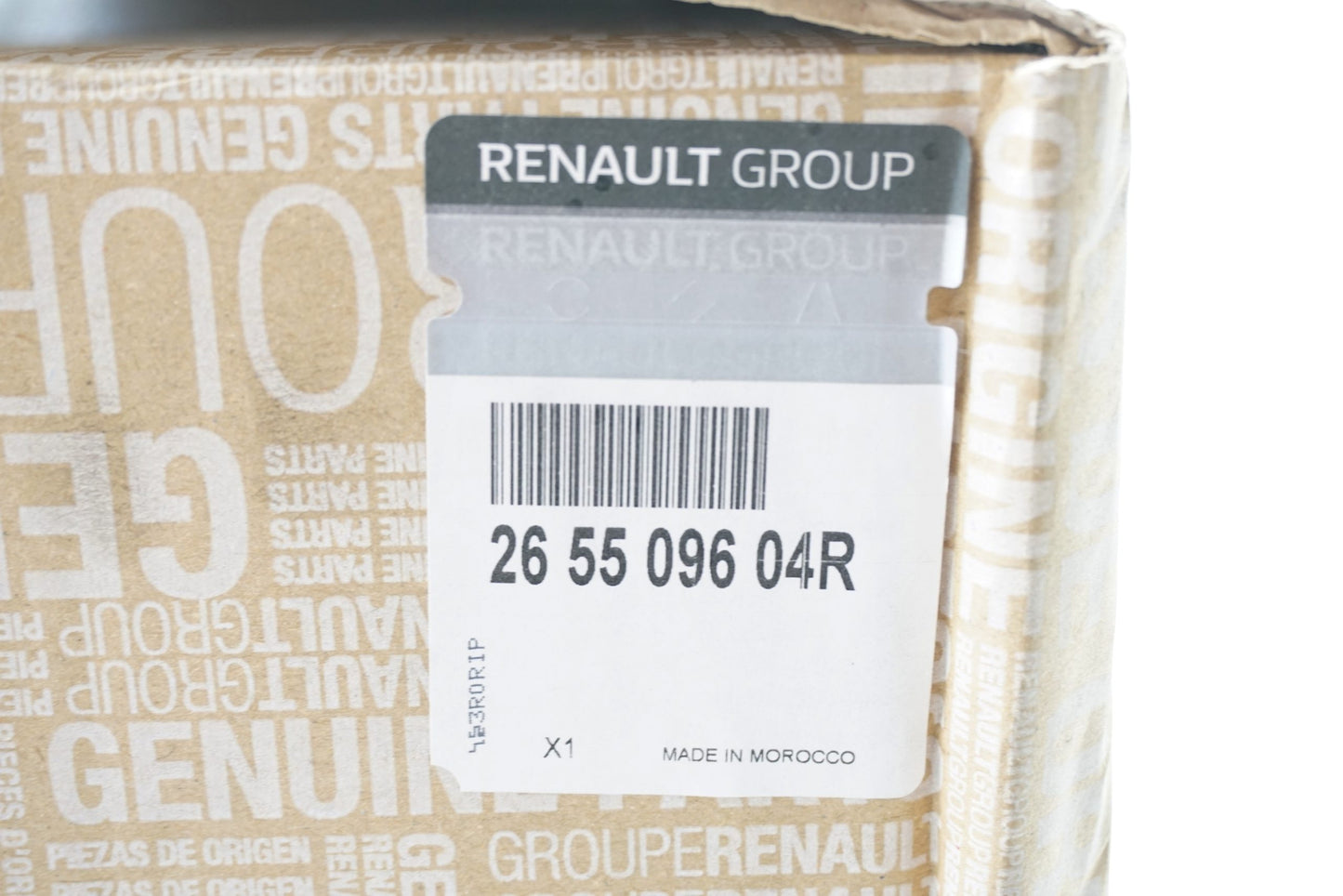 Pièce d'origine Feu arrière droit pour Dacia Dokker 265509604R