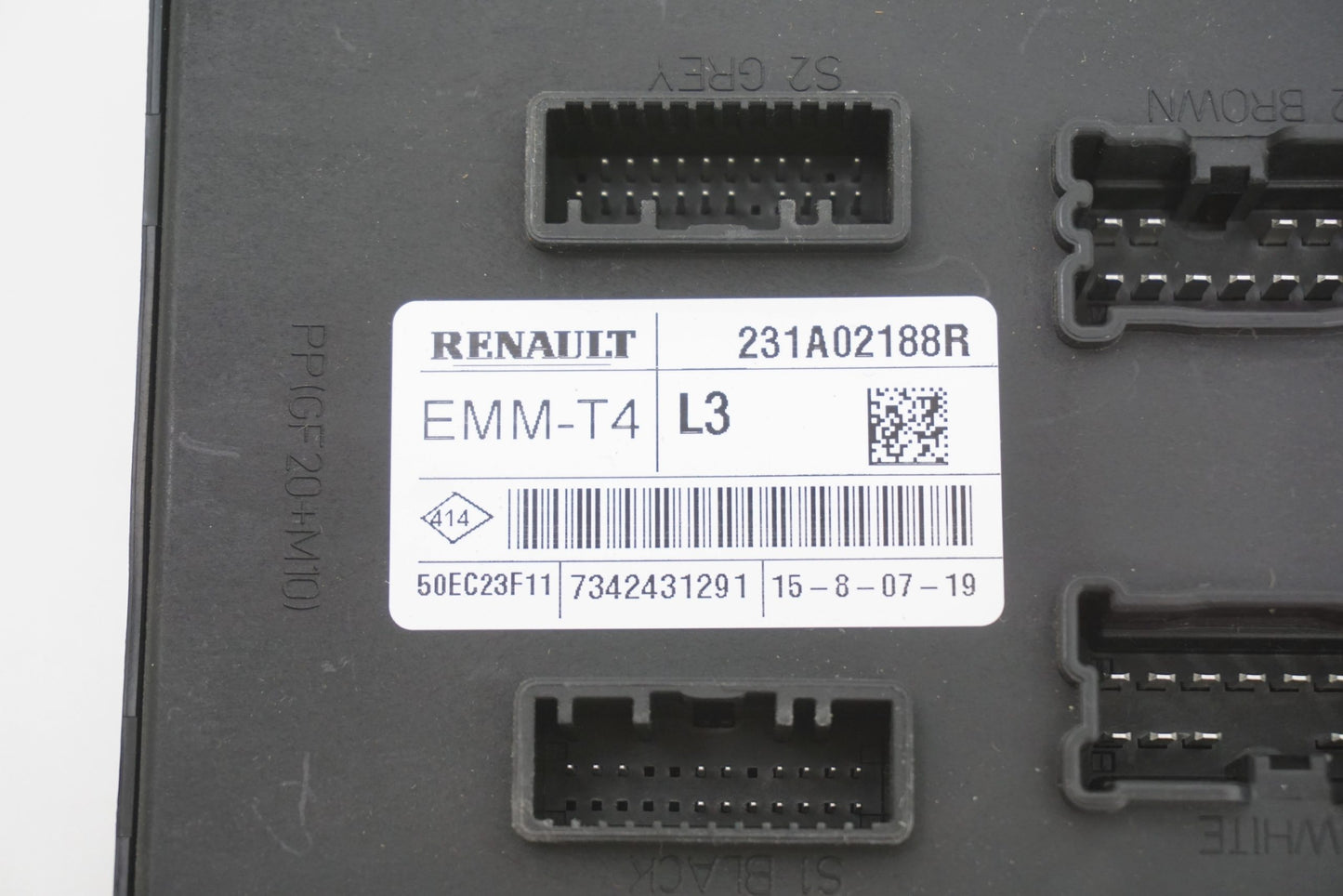 Nouveau module de calculateur PM4-T4 pour Renault Clio IV Trafic III Captur I 231A07458R