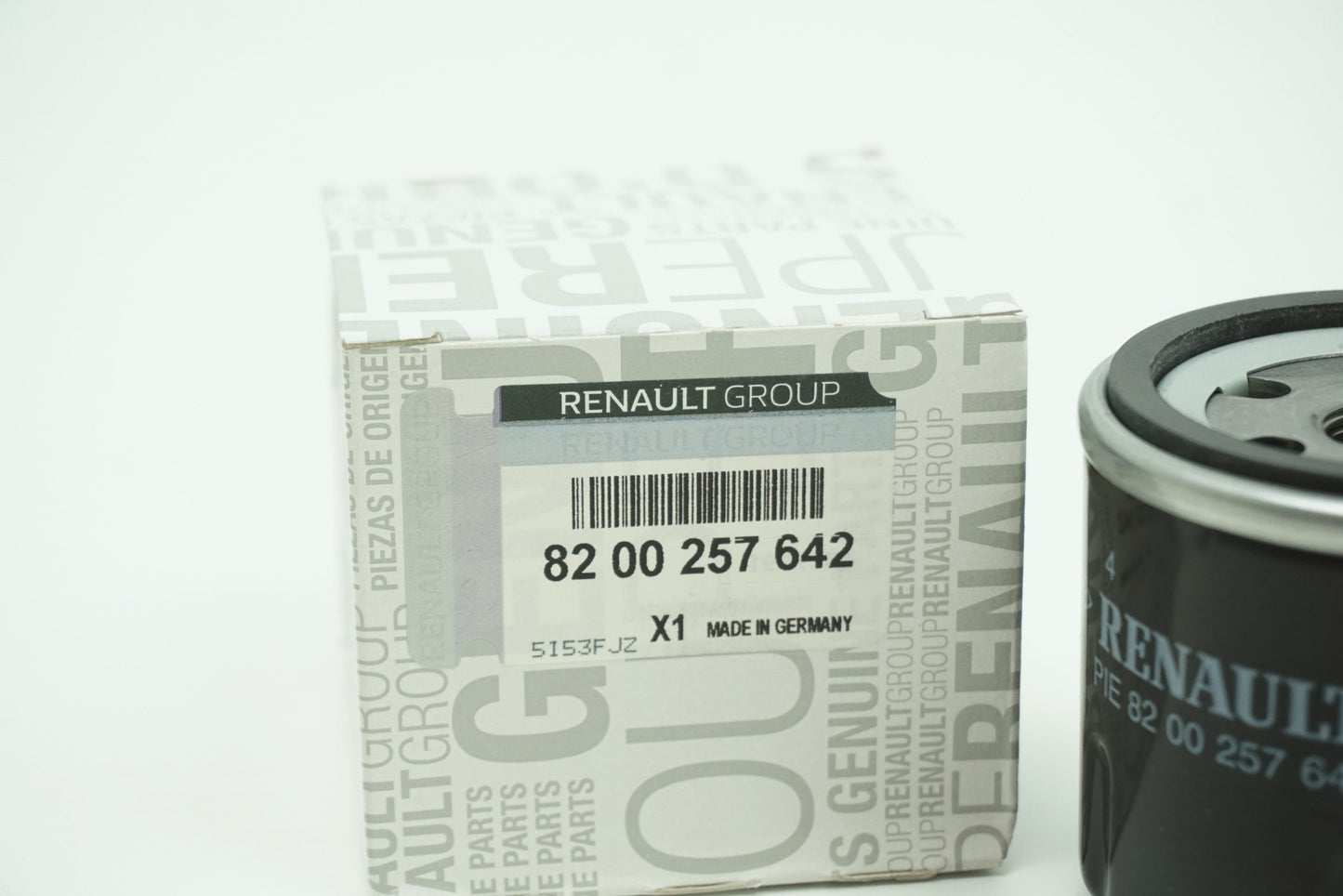 Filtre à huile pour Renault Dacia Nissan 152089599R