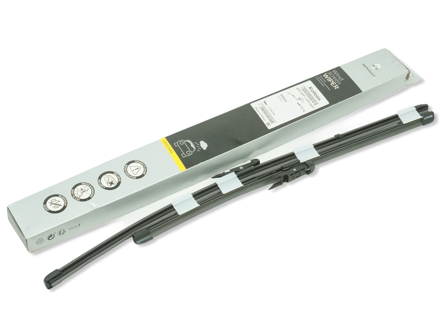 Balais d'essuie-glace 650/475 mm pour Renault Scenic III