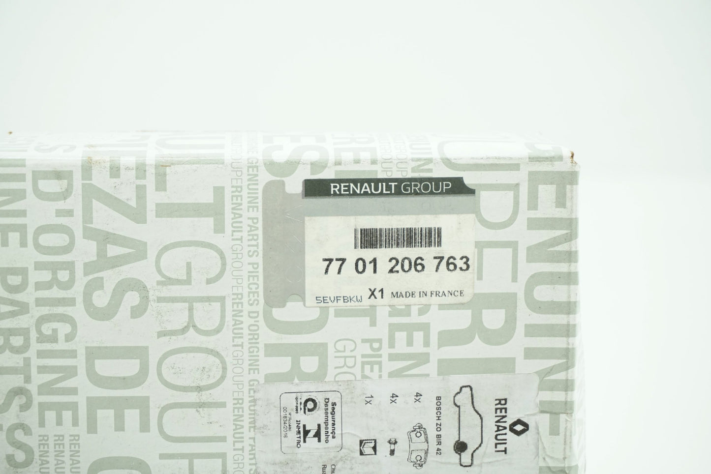 Disques de frein avant pour Renault Master III 7701209703