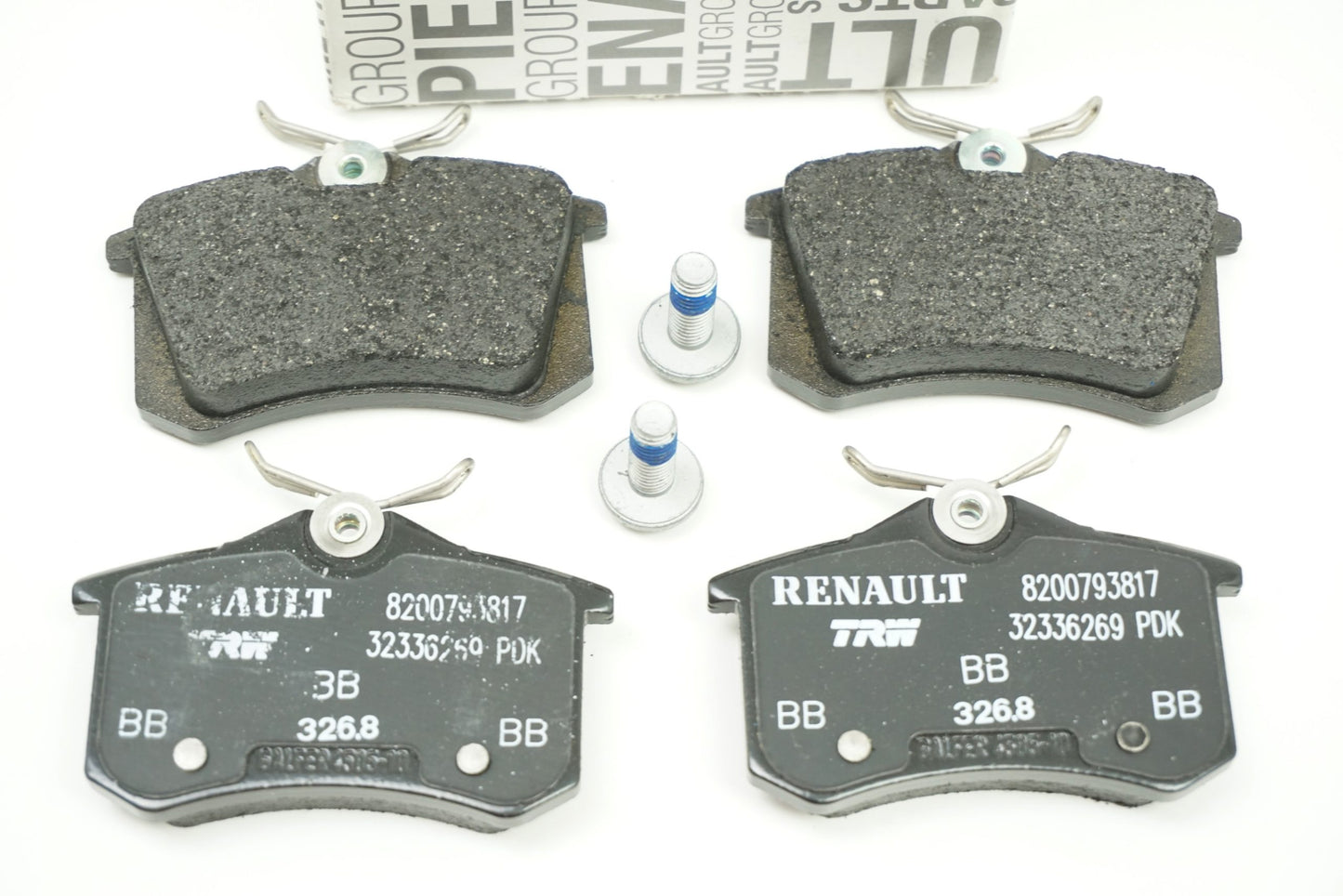 Plaquettes de frein arrière pour Renault Megane III 8201026330