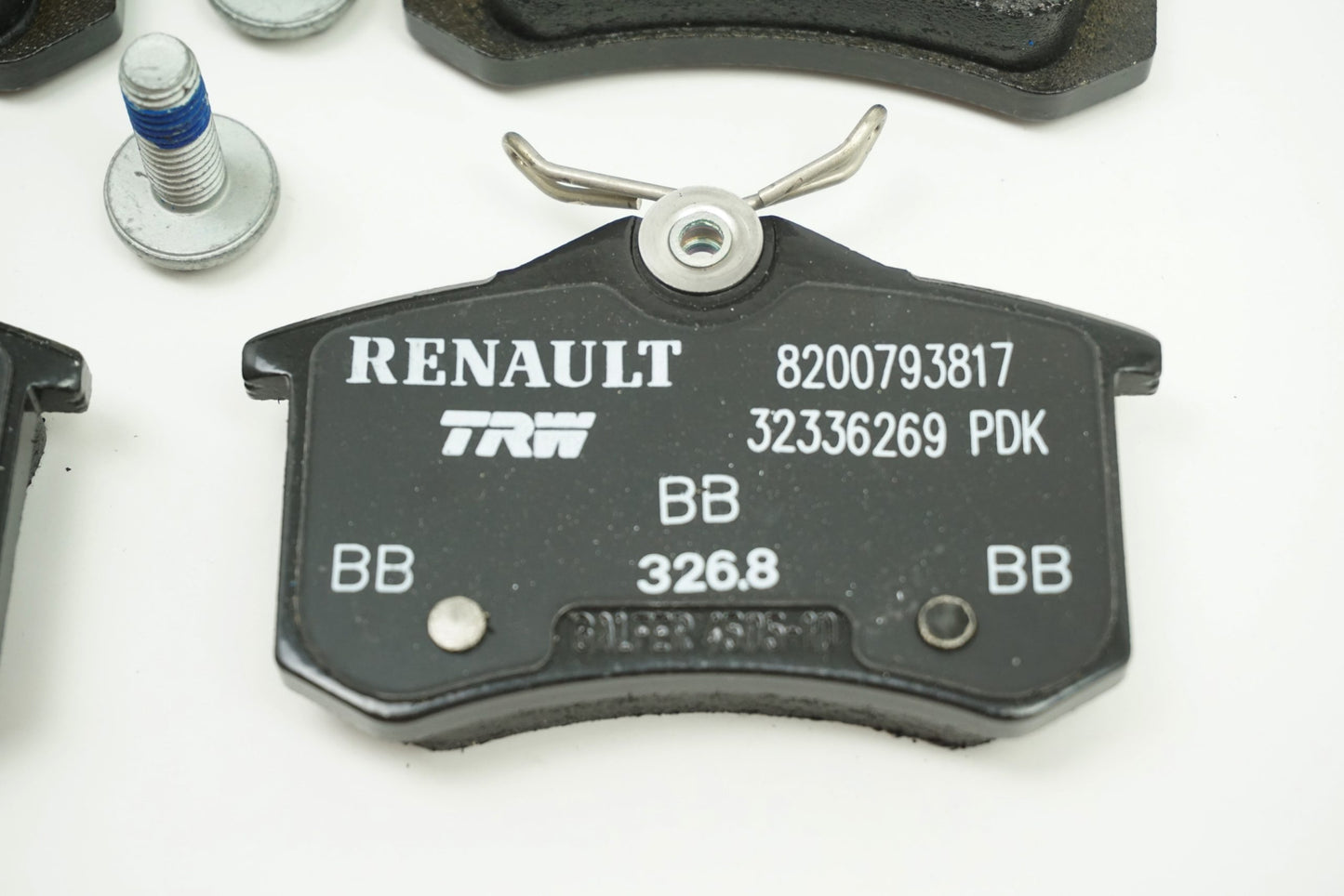 Plaquettes de frein arrière pour Renault Megane III 8201026330