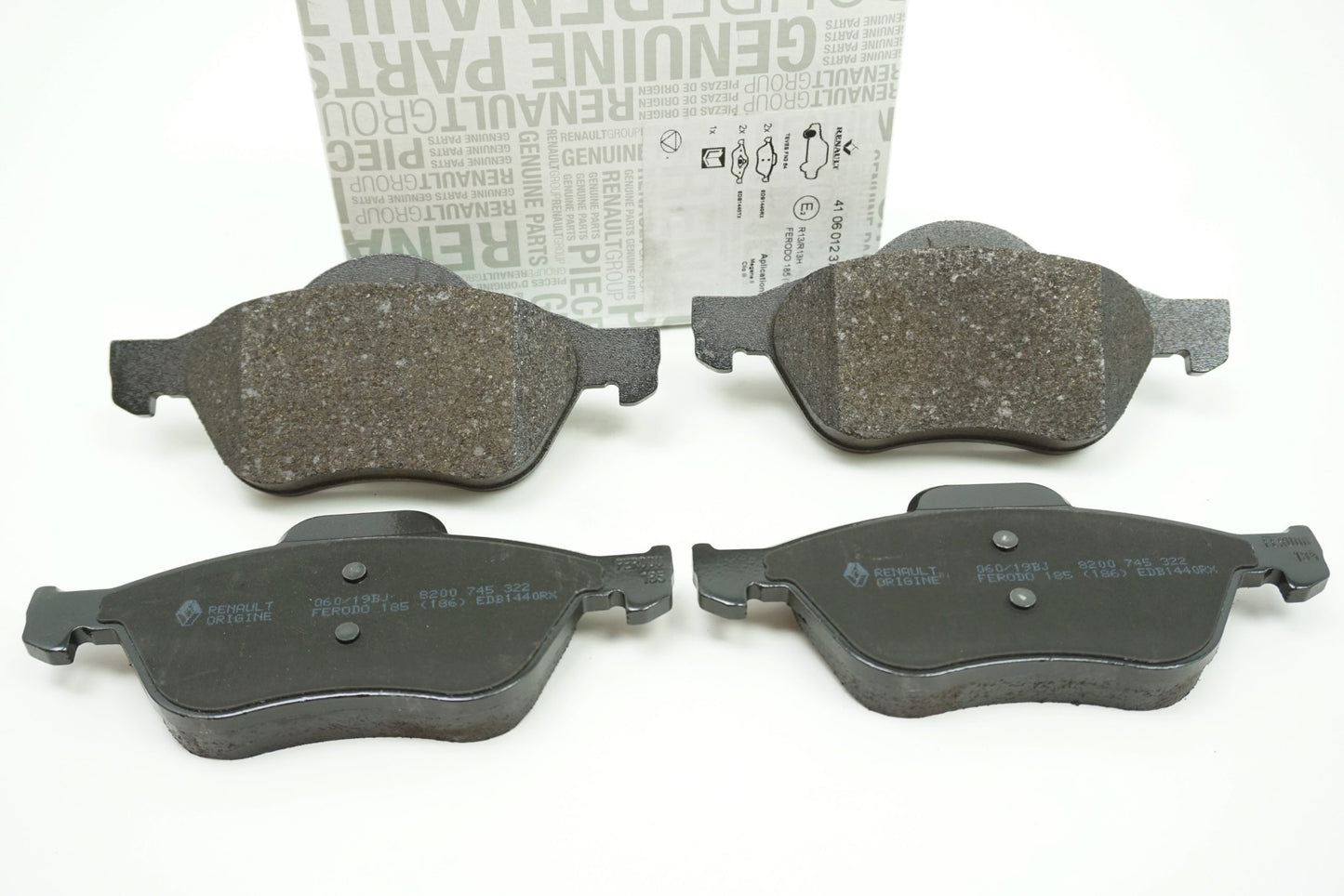 Plaquettes de frein avant pour Renault Clio IV Megane 410602581R