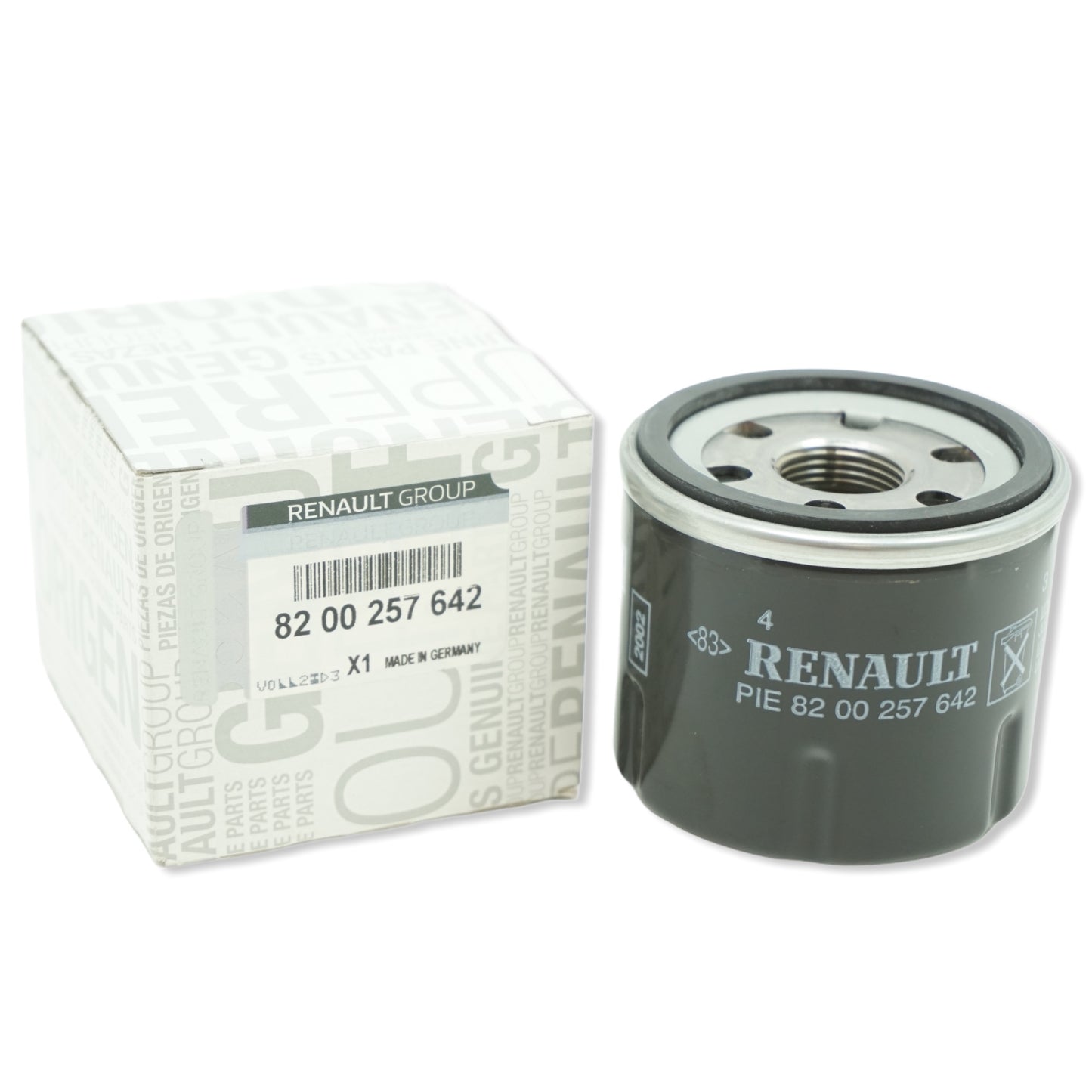 Filtre à huile pour Renault Claus Modus 8200355412