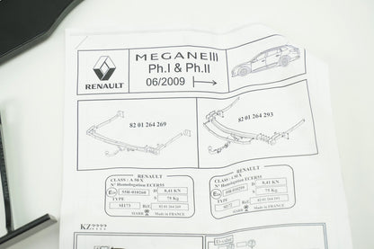 Kit attelage pour Renault Megane III 8201264269