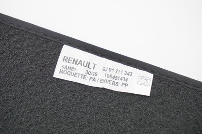 Tapis de sol en velours pour Renault Captur II 8201721343