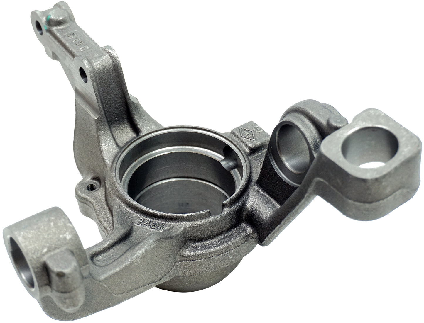 Fusée d'essieu et moyeu de roue arrière gauche pour Dacia Duster 4x4 430198425R