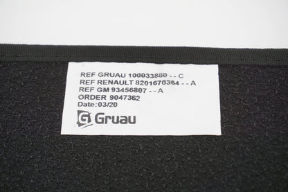Tapis de sol en velours pour Renault Trafic III Opel Vivaro 8201409344