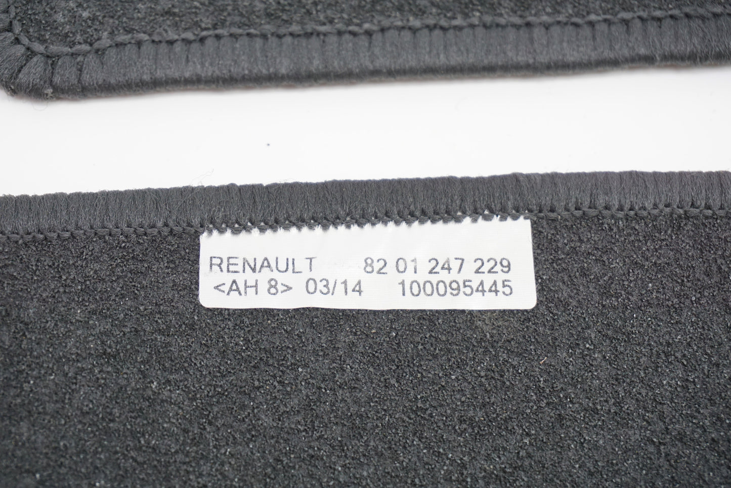 Tapis de sol en velours pour Renault Kangoo II