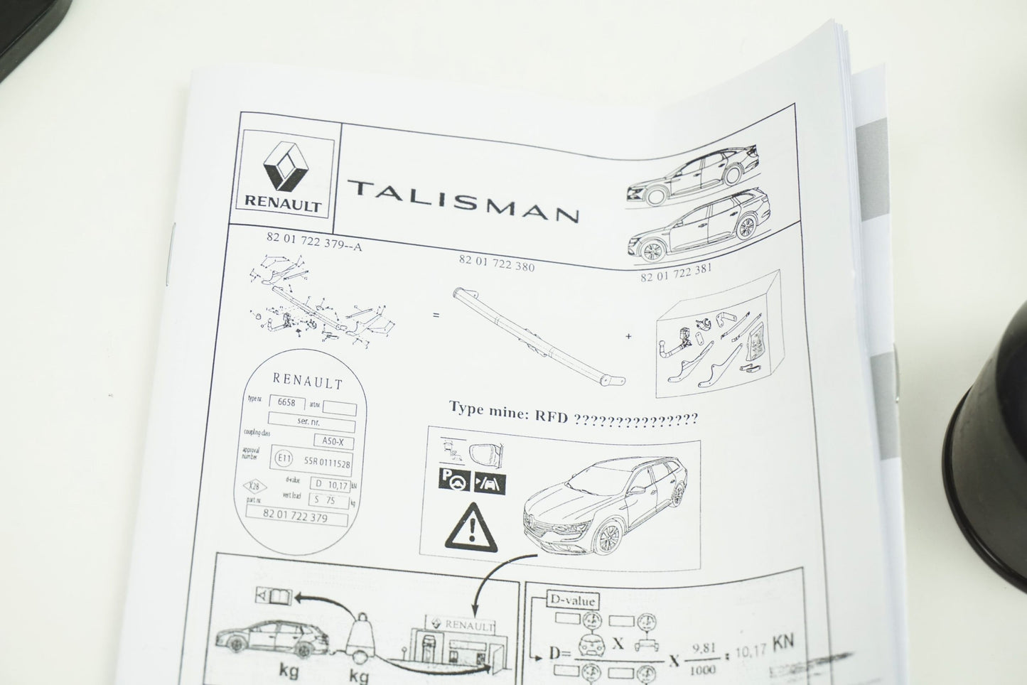 Kit attelage pour Talisman Grandtour